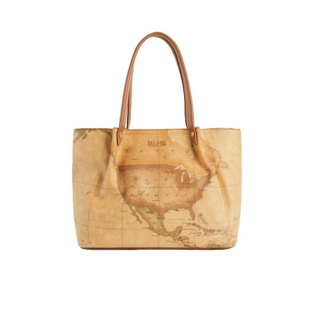 Borsa Donna Shopping Geo Alviero Martini Naturale  Valigeria.it