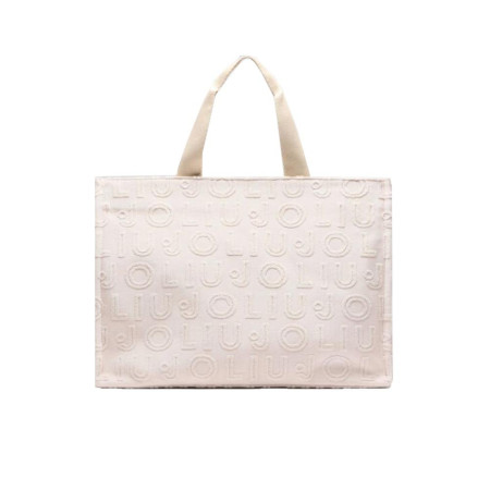 Borsa donna shopping grande Liu Jo 2A5013T030033801-True Champagne Valigeria-it