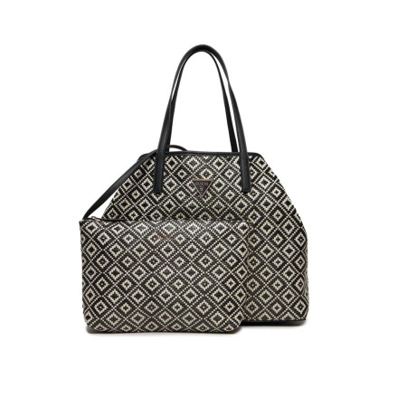Borsa Donna Shopping Grande Vikky Guess Black  Valigeria.it
