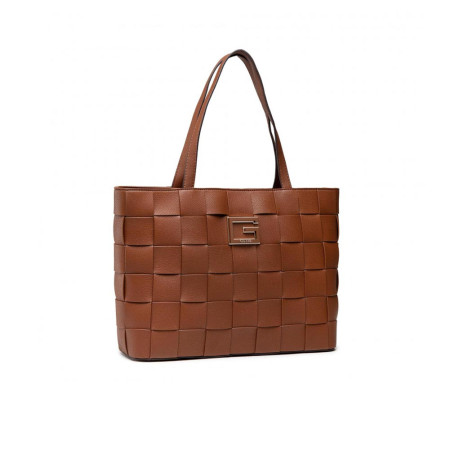 Borsa Donna Shopping Guess Cognac  Valigeria.it