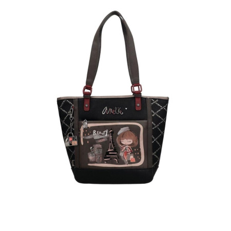 Borsa donna shopping media Anekke Mademoiselle Multicolor