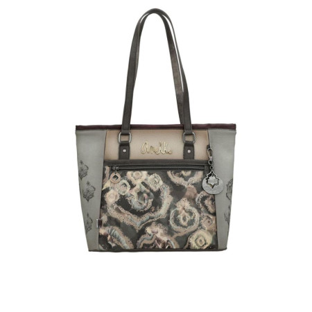 Borsa donna shopping media Anekke Manifesto Multicolor