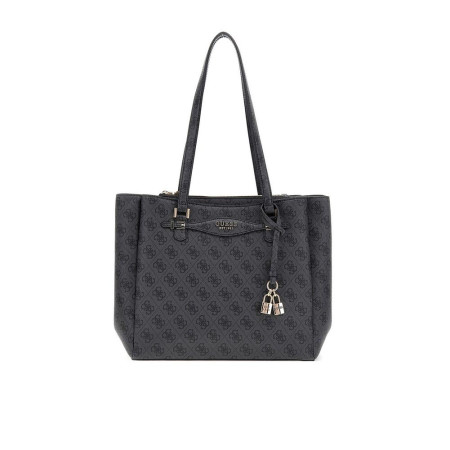 Borsa donna shopping media Guess Kathya Coal Logo