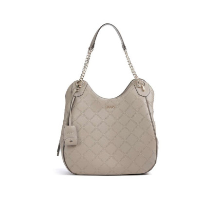 Borsa donna shopping media Liu Jo Adonia Desert Taupe