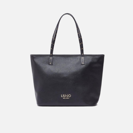 Borsa donna shopping media Liu Jo Evrim Nero