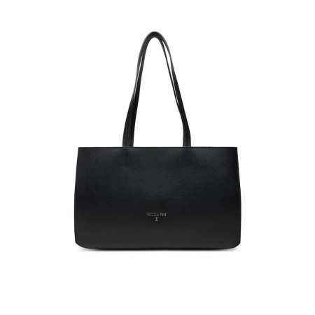 Borsa donna shopping media Patrizia Pepe Winter Black