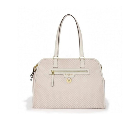 Borsa donna shopping media Norma Nannini Off White