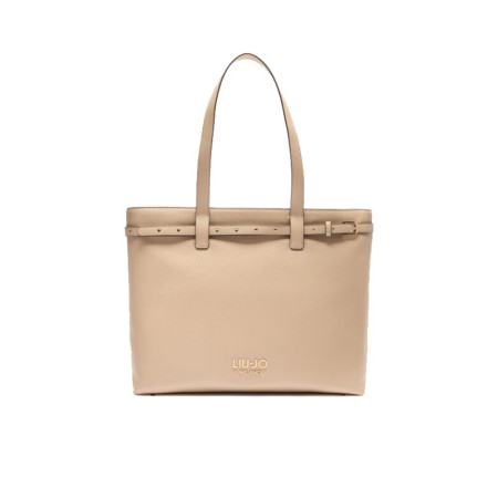 Borsa donna shopping quadrata Evrim Liu Jo AA5135E003351308-Neutro Valigera-it 