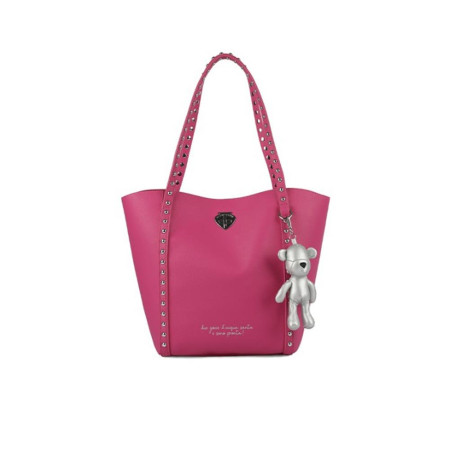 Borsa Donna Shopping Santa Le Pandorine Fuxia  Valigeria.it