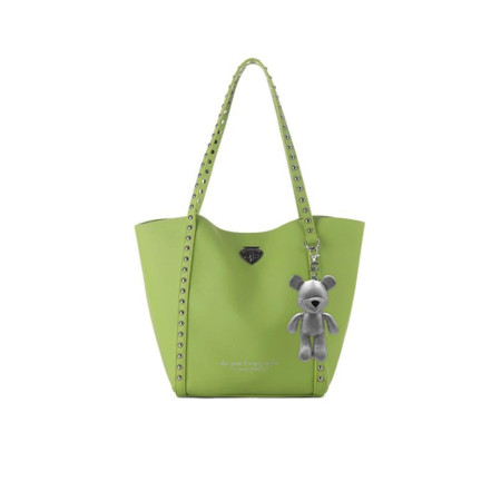 Borsa Donna Shopping Santa Le Pandorine Green  Valigeria.it