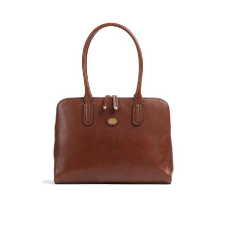 Borsa Donna Shopping Story Donna The Bridge Marrone  Valigeria.it