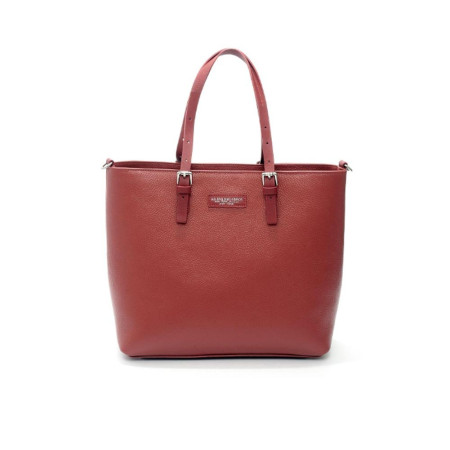 Borsa Donna Shopping Tourist Spalding&Bros Rosso  Valigeria.it