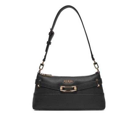 Borsa donna sottospalla Silvye Guess HWBG9527170-Black Valigeria-it