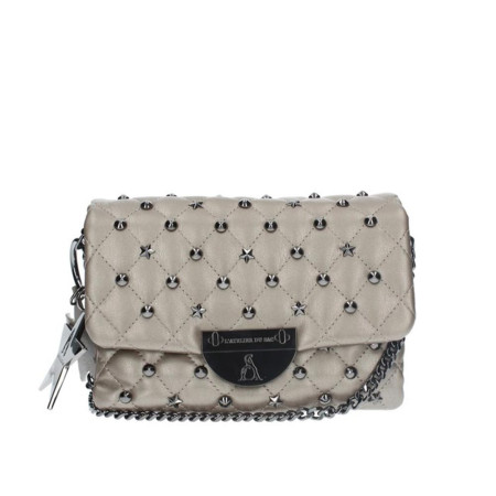 Borsa Donna Tracolla Borchie PashBag Platino 10118REBW0B  Valigeria.it