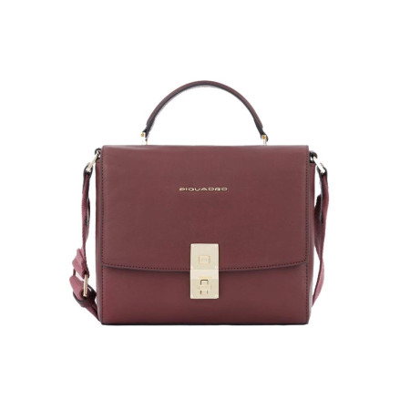 Borsa Donna Tracolla con Patta Dafne Piquadro Bordeaux  Valigeria.it