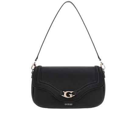 Borsa donna tracolla con patta Guess Dea Black
