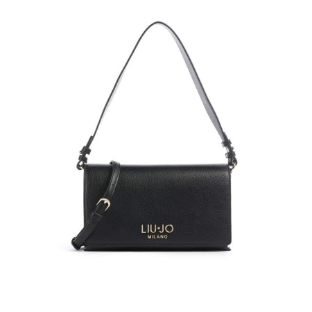 Borsa donna tracolla con patta Liu Jo Caliwen Nero
