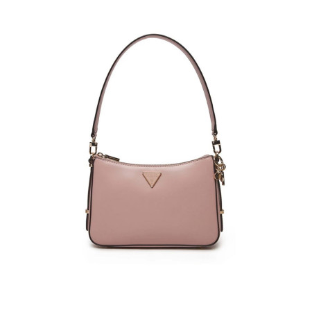 Borsa donna tracolla con zip sopra Daryna Guess HWVG9493180-Rose Valigeria-it