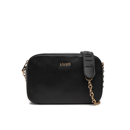 Borsa Donna Tracolla con Zip Sopra Jorah Liu Jo Nero  Valigeria.it