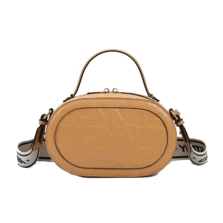 Borsa Donna Tracolla con Zip Sopra Kate Ynot Caramel  Valigeria.it