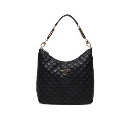 Borsa Donna Tracolla Giully Guess HWQG8748020-Black Valigeria-it 