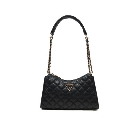 Borsa Donna Tracolla Giully Guess HWQG8748130-Black Valigeria-it