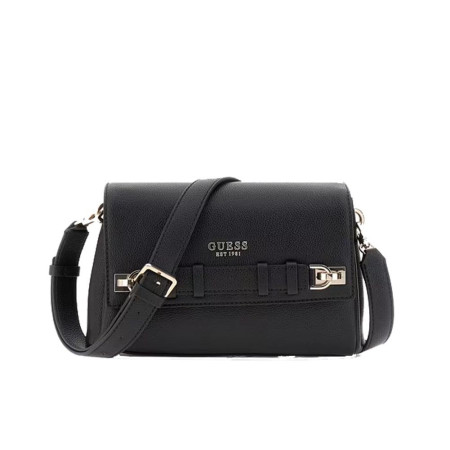Borsa donna tracolla con patta Guess Gregoria Black
