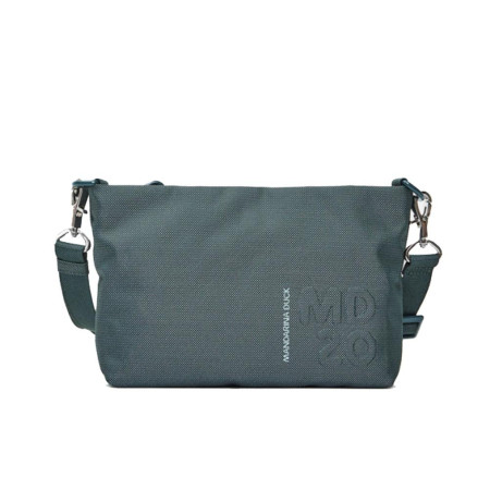 Borsa donna tracolla con zip sopra Mandarina Duck MD 20 Pine Green