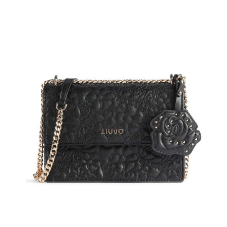 Borsa Donna Tracolla Media Liu Jo Nero  Valigeria.it