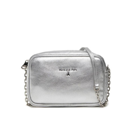 Borsa Donna Tracolla Patrizia Pepe Silver  Valigeria.it