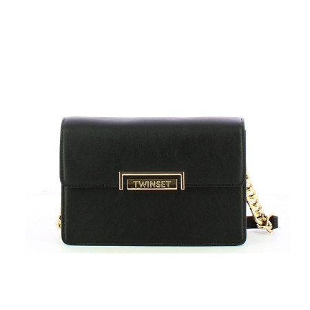 Borsa donna tracolla piccola Harmony Twinset 251TD829300006 Nero Valigeria-it