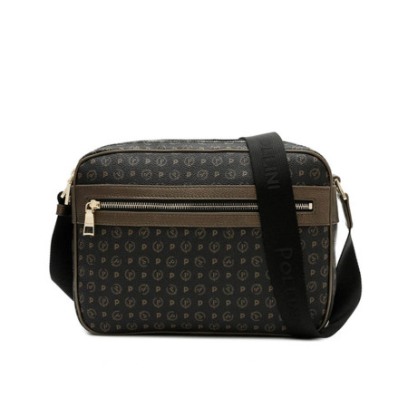 Borsa Donna Tracolla Pollini Heritage Nero Bronzo TE8402PP02Q1100G  Valigeria.it