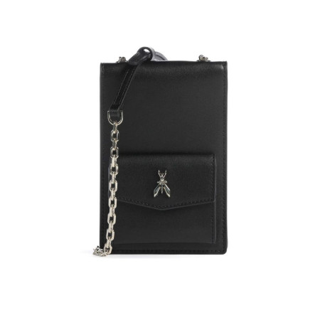 Borsa Donna Tracolla Porta Cellulare Patrizia Pepe Nero  Valigeria.it