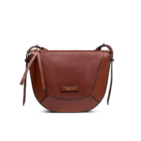 Borsa donna tracolla The Bridge Fedora Marrone/Oro