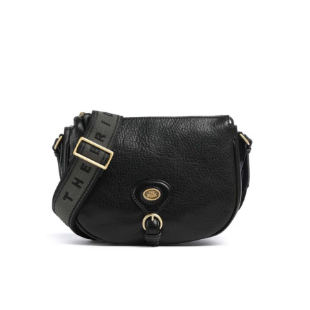 Borsa donna tracolla The Bridge Isadora Nero/Argento