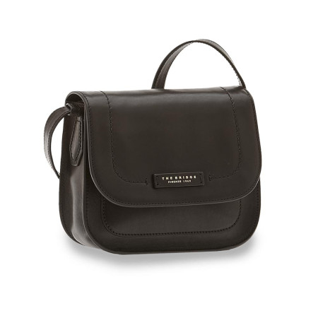 Borsa Donna Tracolla The Bridge Nero Oro  Valigeria.it