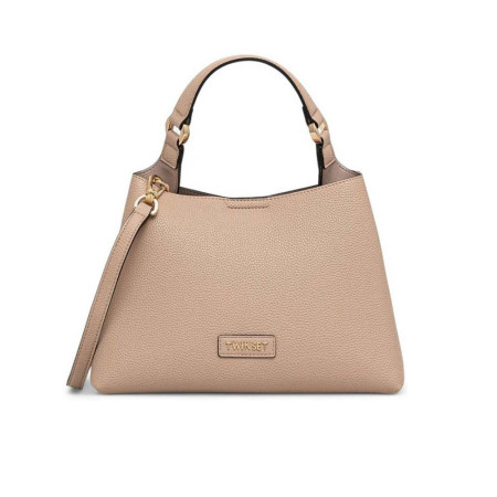 Borsa donna un manico con tracolla Timeless Twinset 251TD830400846 Nudo Valigeria-it