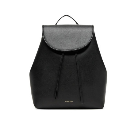 Borsa donna zainetto chiusura con patta Calvin Klein Black/Toasted coconut