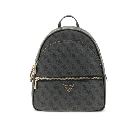 Borsa donna zainetto chiusura zip stondato grande Guess Manhattan Coal Logo