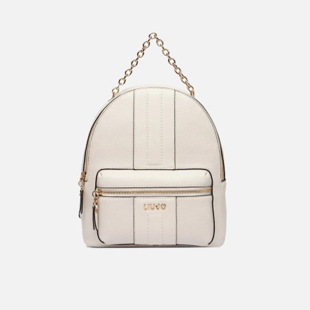 Borsa donna zainetto chiusura stondato Liu Jo Ematite Cream