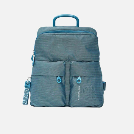 Borsa donna zainetto chiusura zip con due tasche Mandarina Duck MD 20 Lunar