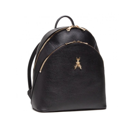 Borsa Donna Zainetto Stondato Patrizia Pepe Nero 2VA056A4U8K103  Valigeria.it