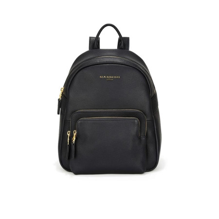 Borsa Donna Zainetto Stondato Tiziana Nannini 18213-Nero Valigeria-it