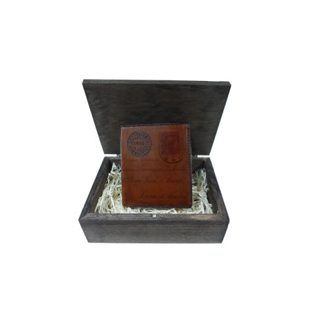 Portafoglio Uomo Verticale con Patta Basso | Artiglieria Fiorentina | PAGANINIPFUPCC-Testa Moro