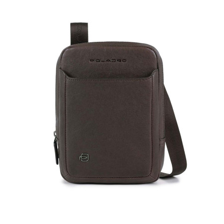 Borsello Porta iPad®mini | Piquadro Black Square | CA3084B3-Testa Moro