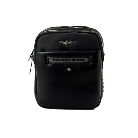 Borsello Doppia Cerniera Sky Aeronautica Militare Nero  Valigeria.it