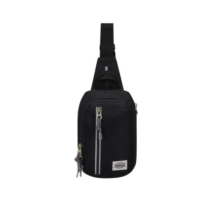 Borsello monospalla Brightup American Tourister MF8004-Black Valigeria-it