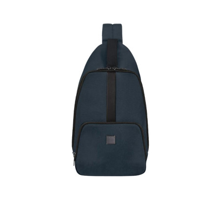 Borsello Monospalla Sacksquare Samsonite Blue  Valigeria.it