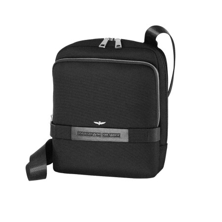 Borsello Piatto Aeronautica Militare Nero  Valigeria.it