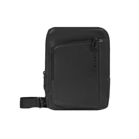 Borsello Piatto Porta Ipad Cronus Piquadro CA3084S134-Nero Valigeria-it